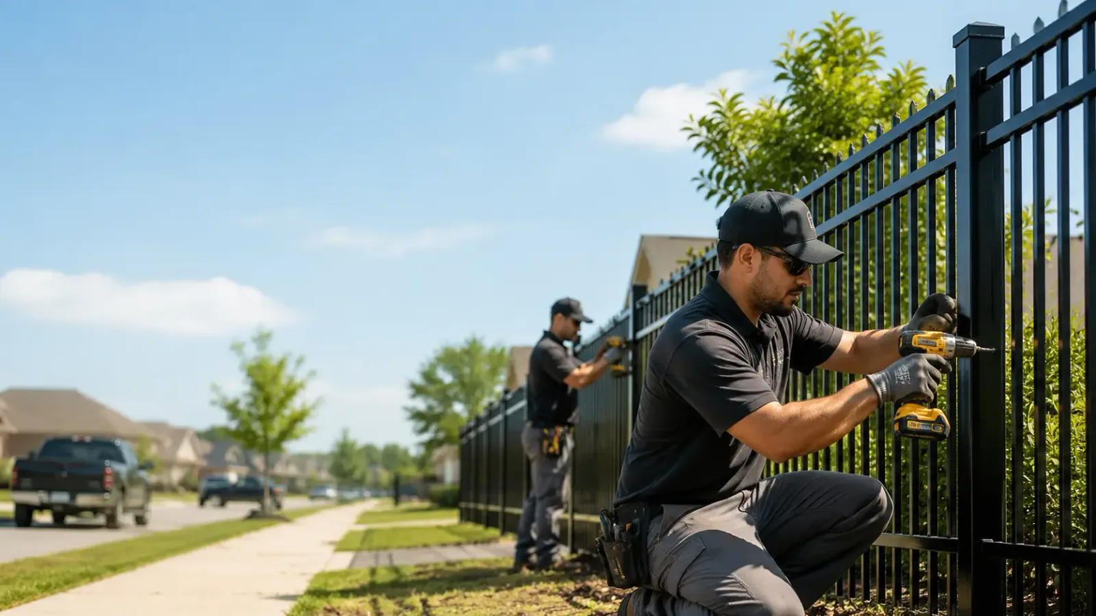 Metal Fence Installation in Babson Park, MA